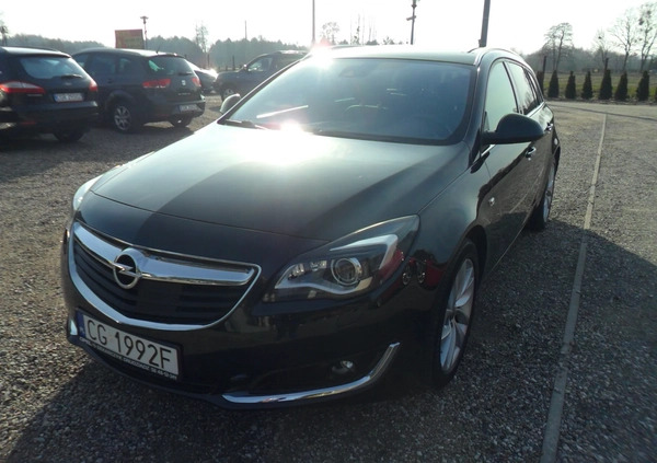 Opel Insignia cena 46900 przebieg: 130000, rok produkcji 2016 z Grudziądz małe 137